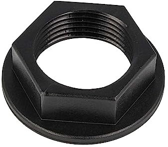 tecuro Gegenmutter/Kontermutter mit Innengewinde 1/2 Zoll Bund Ø 33,6 mm aus Polypropylen Druckbeständig bis 6 bar