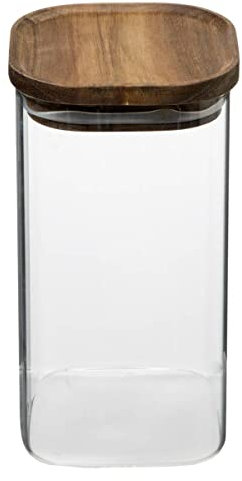 5five - bocal verre couvercle acacia hermet 1,3l