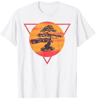Bonsai-Baum, japanische Kunst, buddhistischer Garten-Bonsai-Baum T-Shirt