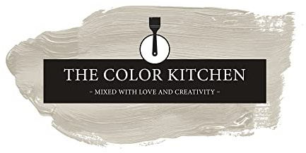 Livingwalls THE COLOR KITCHEN helle Wandfarbe - Malerfarbe für Wohnzimmer und Schlafzimmer - matte Innenfarbe in Taupe - 2,5l Deckfarbe in TCK1016