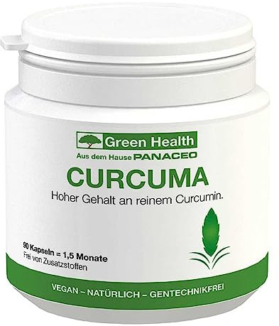 Panaceo Green Health Curcuma Kapseln 90 stk