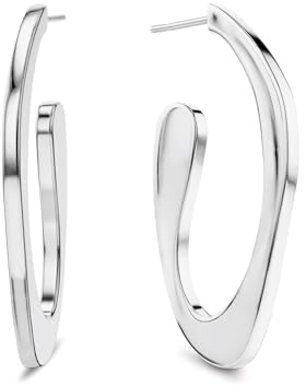Calvin Klein Creolen für Damen Kollektion HARMONIOUS CONNECTION in Edelstahl verziert mit Kristallen - 35000689