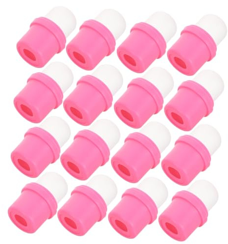 Healeved 20 Pezzi Silicone Togli Smalto Semipermanente Unghie Riutilizzabile senza Danni per Uso Domestico e Salone Rimuovi Colla Gel Nail Art Soak Off Cap