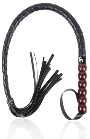 Látigo para coquetear,azotador,paleta,mango de plástico,silicona,juego para adultos,esclavo,BDSM,juguetes sexuales para parejas,negro,talla única