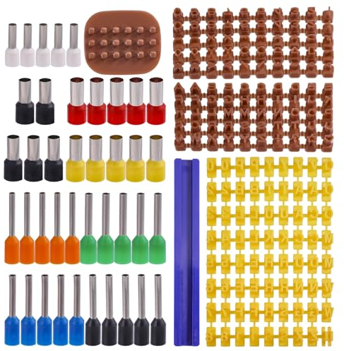 GLOBLELAND 214 Pcs Clay Letter Stamp Sets Circle Cutters Handmade Alphabet Number Perforator Indentation Ceramics Dotting Moulds Punch Tool for Clay Pottery Craft Handmade