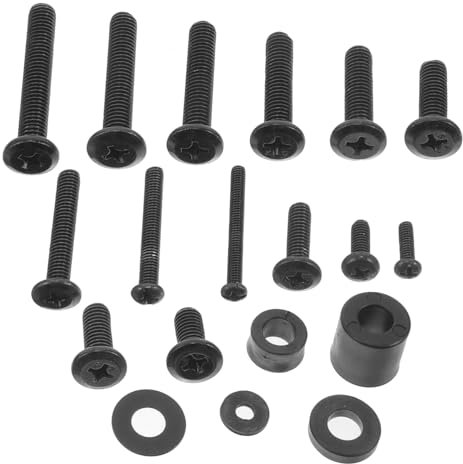 QUMIIRITY 1ensemble Supports Muraux Universels pour TV De Vis pour Installation Compatible avec TV Jusqu à Facile à Installer Et