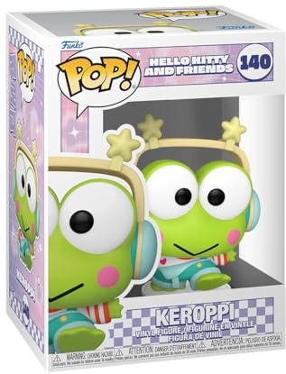 Funko Pop! Sanrio: Hello Kitty - Keroppi KPop! - Vinylsamlarfigur - presentidé - officiella varor - leksaker för barn och vuxna - anime fans - samlarfigur