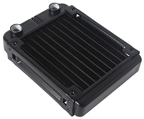 Wasserkühlung Computer Kühler 10 Rohr Aluminium Wärmetauscher Flüssigkühlung Kühlkörper Für CPU PC Wasserkühlsystem