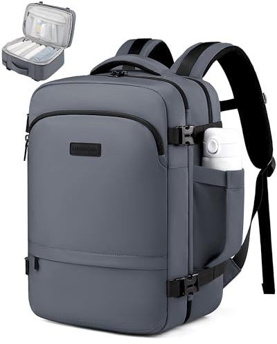 LOVEVOOK Ryanair Handgepäck 40x30x20, Handgepäck Rucksack Reiserucksack Flugzeug Damen Herren, Carry On Travel Backpack Underseat Laptop Cabin Bag für Business Arbeit Reise