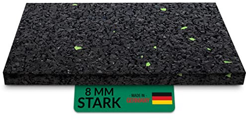 72 Stück 8 mm 50 x 100 mm Terrassenpad, Terrassenpads aus Gummi – Unterlagepads für die Unterkonstruktion ihrer Terrassen Balkon oder Gartenhütte