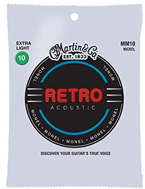 MARTIN Cordes Jeu Retro Monel extra ljus