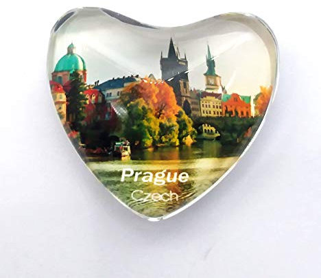 Kühlschrankmagnet Prag Tschechisch Reise Souvenir Geschenk Zuhause & Küche Dekoration Magnetaufkleber Kristall Kühlschrankmagnet Kollektion