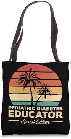 Vintage Pediatric Diabetes Educator Tote Bag