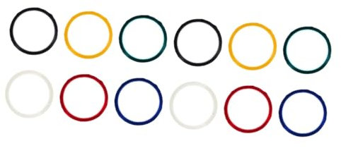 Healeved 12rouleaux Ruban De Marquage Adhésif Pour Bureau Ruban De Positionnement Pratique Pour Tableaux Blancs Et Diverses