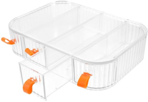 PRETYZOOM Sonnenbrillen-organizer Aus Acryl Mit 4 Schubladen Schubladen-organizer Für Brillen