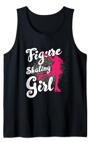 Eiskunstlauf-Eislauf-Geschenk Tank Top