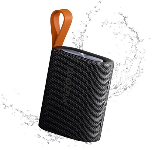 Xiaomi Mi Altavoz portátil Bluetooth 5.4, IP67 impermeable para exteriores con sonido dinámico, soporta conexión TWS, 10 horas de tiempo de reproducción, color negro