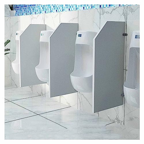 An der Wand befestigter Sichtschutz für Herrenurinale, Urinaltrennwand aus PVC, Trennwand für Schulen/Kindergärten/Einkaufszentren/öffentliche Orte, Toilettentrennwand