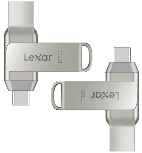 Lexar Dual Drive USB-C & USB-A 128GB (2 Pack)