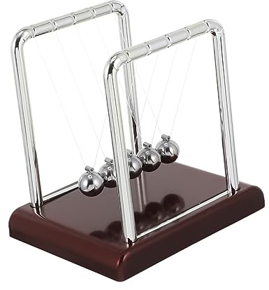 Alasum Pendule De Newton à Billes Jouet De Bureau pour Démonstration Physique Décoration Intérieur avec Mouvement Perpétuel