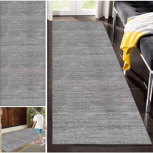 Tappeto Lungo per Corridoio, Tappeto Passatoia Antiscivolo da Ingresso Salotto Tappeto Pelo Corto 50 x 100 cm Tappeto per Cucina lavabile moderno Tappeto Runner per Camera da Letto, Lavanderia