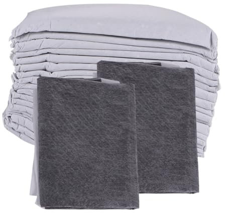 Yardwe Einweg Windeln Für Hunde Und Katzen 20 Stück XL Auslaufsichere Super Saugfähige Pet Hygiene Pads Atmungsaktive Haustier Unterlagen Für Reisen Und Einsetzbar