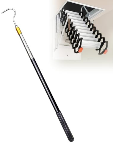 Asta Telescopica con Gancio Apri Asta per Tenda da Sole Lucernario Aste Telescopiche per Tende da Camper Cattura Serpenti Apriscatole e Robot per Piscina Seagull SE/Scuba SE,Gancio di Traino per Scale