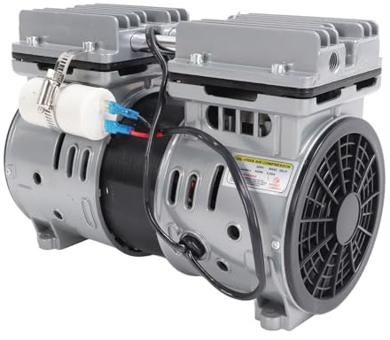 Bomba del Aireador de Estanques, Bomba de Aire de Compresor Diseño de Válvula de Seguridad de la Válvula de Aluminio Cáscaras de Aleación de Aluminio 550W+800W para el de Aireación de (220V)