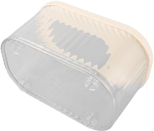 FRCOLOR Hamster Bath House Large Sand Bath Container for Dwarf Hamsters with Splash Guard Small Pet Bathing Toilet for Cage Accessories