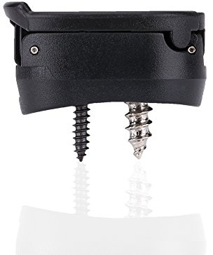 Dioche Ball Retriever Grabber Pick Up, Back Saver Claw Put On Putter Grip, Plastic Claw Grabber Sucker Accessories for Putter Grip, Sucker for Screws Tool, Black