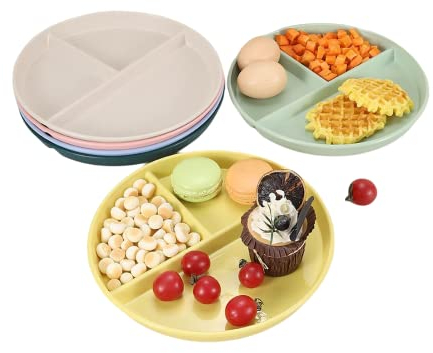 Bangyao Fondue Plates 2/6piece Set White with 12 Fondue Forks 22cm/8.7 inch