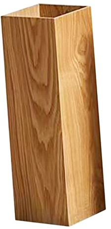 Abaodam Schirmständer Holz Freistehend Mit Luftzirkulation Für Flur Und Eingangsbereich Organizer Für Regenschirme Und Gehstöcke Platzsparend Und Langlebig