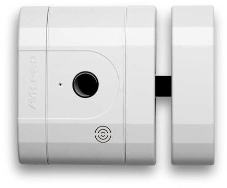 Cerradura electrónica invisible de alta seguridad int_LOCK PRO. Acabado blanco mate. Abre con tu smartphone. No incluye mandos.