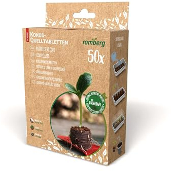 Romberg 50er Faltschachtel Kokos-Quelltabletten