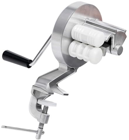LYEAA Máquina manual para hacer pasta – Máquina de prensado de fideos de arranque manual para ñoquis caseros, cavatelli y más
