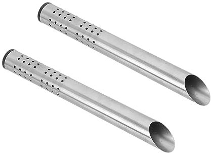 Cabilock 2 Uds Colador De Té De Acero Inoxidable Filtro Difusor Casero Para Té Colador De Té Suelto Tubo Colador De Té Infusor De Té Suelto Filtros De Café Coladores De Té Plateados