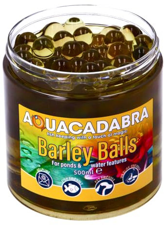 Aquacadabra Barley Straw Extract Balls Pond Water Treatment Blanketweed Algae Control 500ml