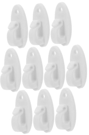 Yardenfun 10stücke wasserdichte Lichtaufhänger Mit Schraubbefestigung Für Außenlichterketten Robuste Kabel Und Lichtclips Für Terrasse