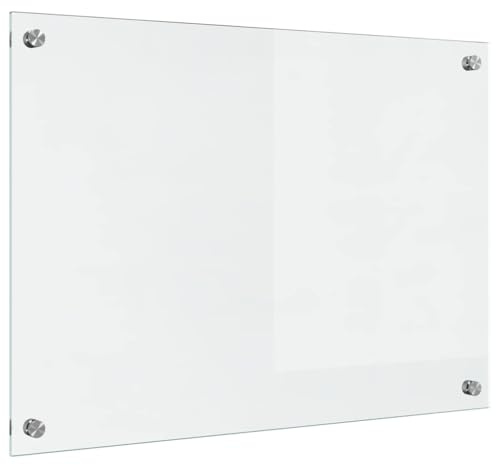 vidaXL Küchenrückwand Transparent 70 x 50 cm Gehärtetes Glas