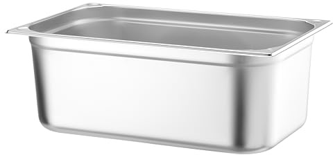 HENDI Gastronormbehälter, mit verstärkten Ecken, GN1/1, (H)200mm, Edelstahl