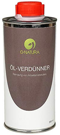 G-NATURA Öl-Verdünner | Zur Reinigung von Arbeitsmaterialien (250 ml)