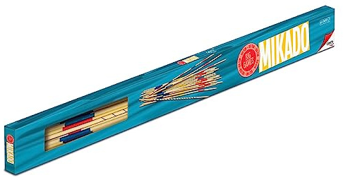 Cayro - Gioco Mikado Gigante - 26 Pezzi - Ideale Per Giocare All'Aperto - Pezzi In Legno Per Tutte Le Età - Include Borsa Per Il Trasporto - Concentrazione E Abilità