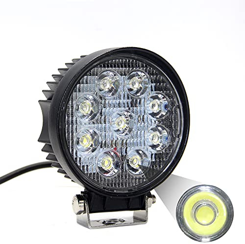 27W LED Work Light Offroad Flood Beam Waterproof Driving Lamp 12V 24V for Car Truck Boat SUV ATV 4WD
