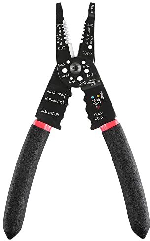 Solsop Multi-Tool Wire Stripper, Professional Wire Stripping Tool/Wire Cutter