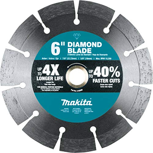 Makita E-02509 Diamantklinge, 15,2 cm, segmentiert, für allgemeine Zwecke