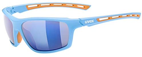 Uvex sportstyle 229 Sportbrille, blue/mirror blue, one size