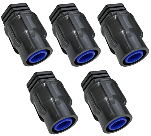 AERZETIX - C52036 - Lot de 5 - Bouchon Fin de Ligne pour Tuyau Ø 20mm - en Plastique - Embout Capuchons obturateurs pour système d'irrigation/arrosage