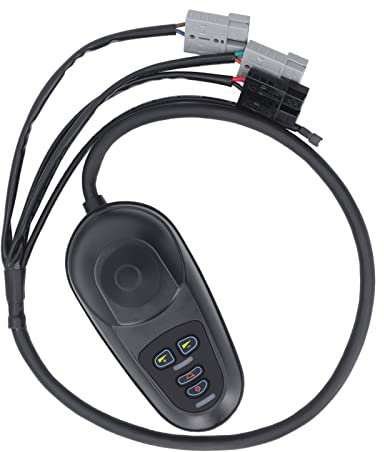 Controlador de Joystick, Silla de Ruedas Eléctrica Profesional Controlador de Joystick Accesorios para Sillas de Ruedas de Movilidad Eléctrica, Control Flexible para Sillas de Ruedas Eléctricas