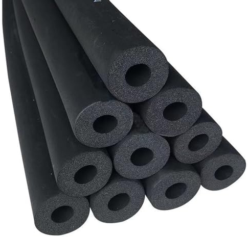 Wasserdichte Rohrisolierung der Stufe B1 for den Außenbereich, Schaumstoff-Rohrisolierung, Außenrohr-Isolierungsfolie, rutschfester Griff, Dicke 20 mm, Länge 2 m, 1 Stück ( Size : Inner diameter 38mm