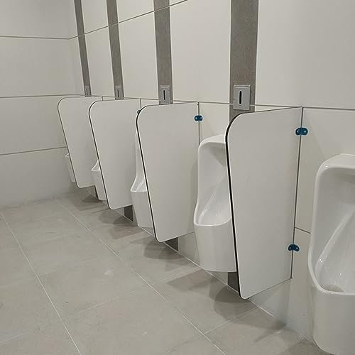 Urinal-Trennwand, WC-Trennwand, Erweiterung für Herrentoilette im Zuhause, Büro, Restaurant, Hotel, 90 cm (1 Stück)